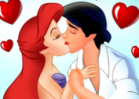 Jogar Ariel and Prince Kissing