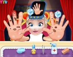 Baby Elsa Hand Doctor - screenshot 2