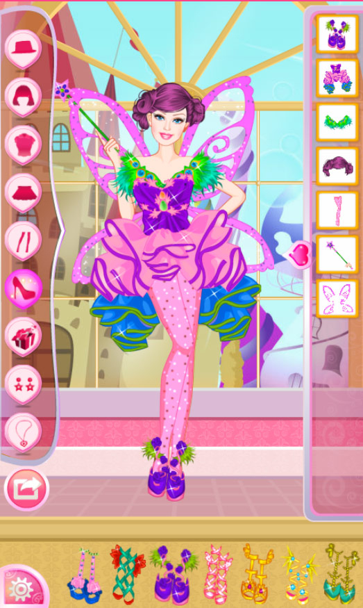 Fairy of Secrets Dress up Game