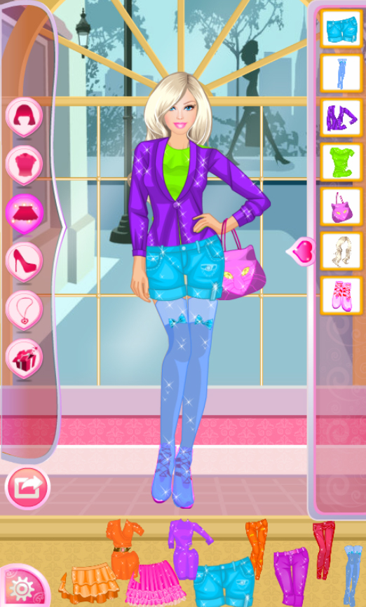 Jogo Barbie At Shopping Dress Up