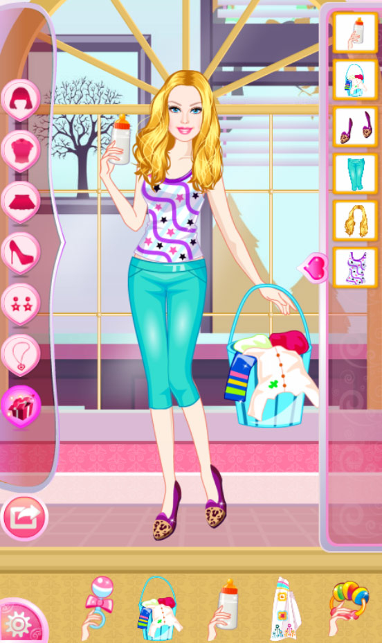 Jogo Barbie Bike Ride Dress Up