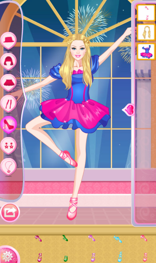 Jogo Barbie Bike Ride Dress Up