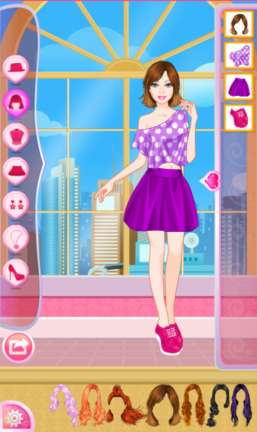 Jogo Barbie Bike Ride Dress Up