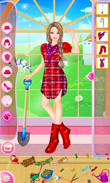 Jogo Barbie Farmer Princess Style no Jogos 360