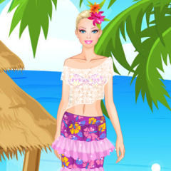 Jogo Barbie Hawaii Dress Up