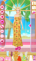 Barbie Hawaii Dress Up - screenshot 1