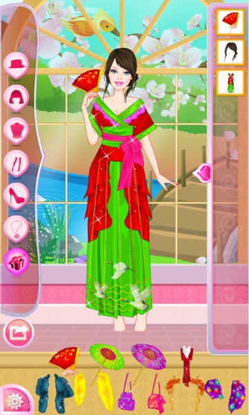 Jogo Barbie in Japan Dress Up no Jogos 360