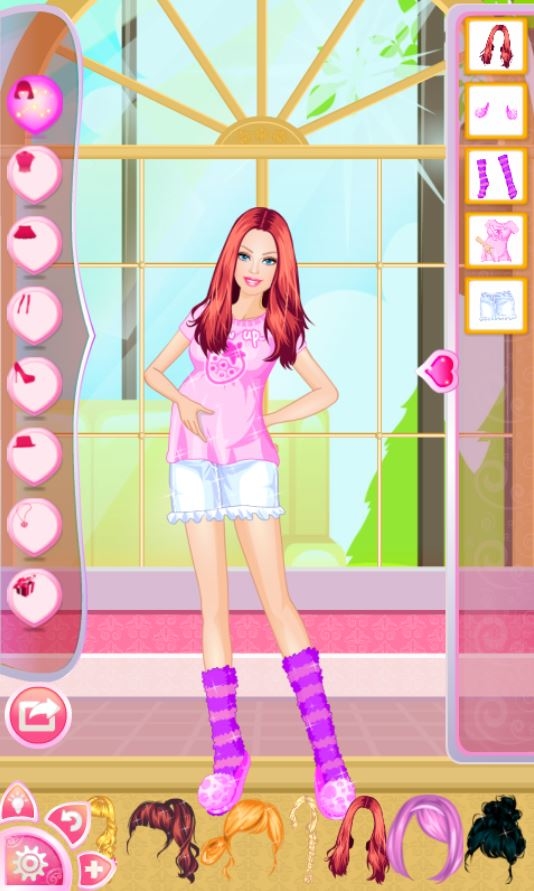 Jogo Barbie Pregnant Dress Up no Jogos 360