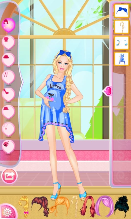 Jogo Barbie Pregnant Dress Up