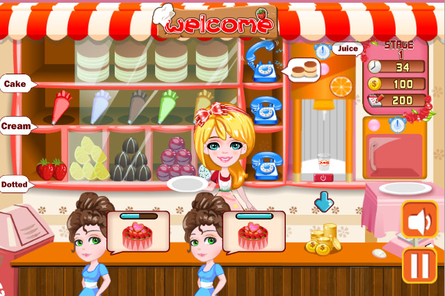 Jogo Cake Shop: Bakery no Jogos 360