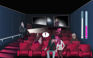 Cinema Lovers Hidden Kiss - screenshot 1