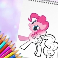 Jogo Cute Pony Coloring Book