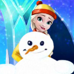 Jogo Disney Princess Playing Snowballs