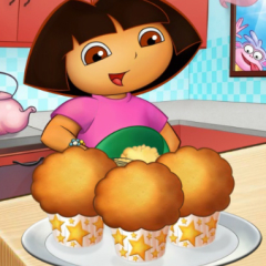 Jogo Dora Yummy Cupcake