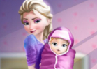 Jogar Elsa Baby Birth Caring