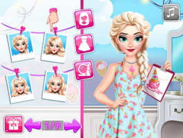 Elsa Ice Cream Workshop - screenshot 1