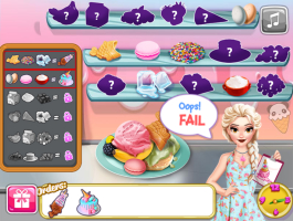 Elsa Ice Cream Workshop - screenshot 2