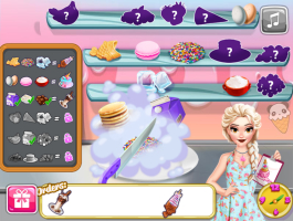 Elsa Ice Cream Workshop - screenshot 3