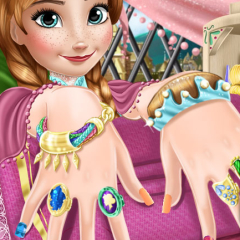 Jogo Ice Princess Nails Spa