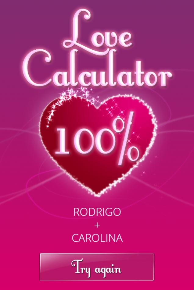 Jogo One Direction Love Calculator no Jogos 360