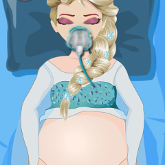 Jogo Pregnant Elsa Ambulance