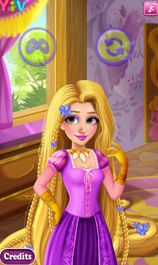 Jogo Rapunzel Spa Care