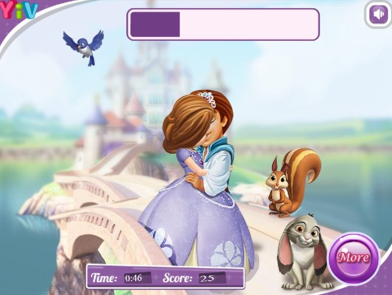 Jogo Sofia the First Kiss