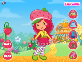 Strawberry Shortcake Dress Up - screenshot 1