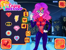 Super Heroine Avatar Maker - screenshot 3