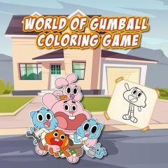 Jogo World of Gumball Coloring Game