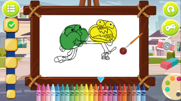 World of Gumball Coloring Game - screenshot 1